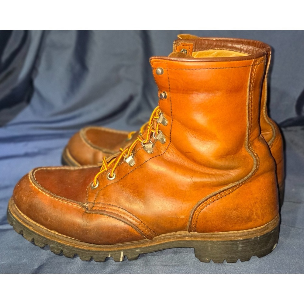 Vintage 1980s Red Wing Irish Setter 855 Leather Boots Size 11.5 D